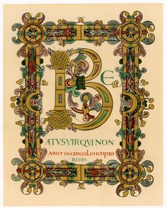 Inledande bokstav B, 1012-1023 av Unbekannt