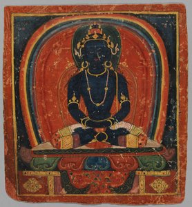 Initieringskort Tsakalis: Samanthabhandra, tidigt 1400-tal. av Unbekannt