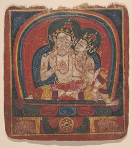 Initieringskort Tsakalis: Vairochana, tidigt 1400-tal. av Unbekannt