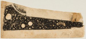 Ink Impression Pull från en Colt Revolver, ca. 1854. av Unbekannt