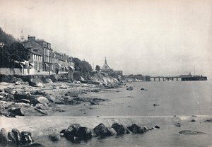 Innellan - Visar Rocky Beach och Steamboat Pier, 1895 av Unbekannt