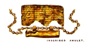 Inskriven amulett, 1923 av Unbekannt