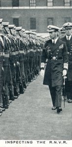 Inspekterar RNVR, 1936 1937 av Unbekannt