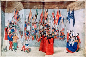 Besiktning av hjälmarna, 1488-1489 av Unbekannt