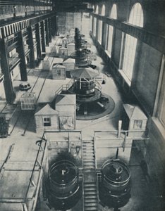 Maktinstrument för Niagaraflodens forsande vatten, c1935 av Unbekannt