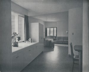 Interiör - House at Fairfax, Kalifornien av Francis Ellsworth Lloyd, 1942 av Unbekannt