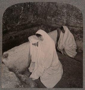Interiör av Kristi grav, c1900 av Unbekannt