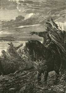 Intervju mellan John Zimisces och Sviatoslaf, 969 AD, 1890. av Unbekannt