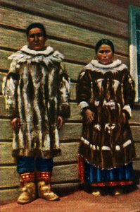 Inuitfolk från Alaska, norra USA, c1928. av Unbekannt