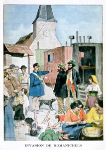 Romanises invasion, 1901 av Unbekannt