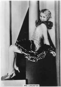 Iris Lancaster, skådespelerska, c1938 av Unbekannt