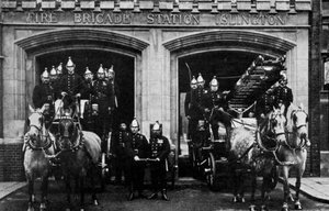 Islington brandkår, London, 1901 1951 av Unbekannt