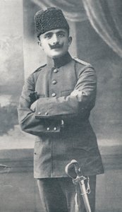 Ismail Enver Pasha Enver Pasha 1881-1922, ottomansk militärofficer, c1914 av Unbekannt