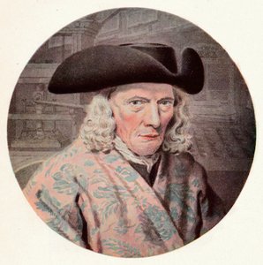 Izaak Enschede 1681-1761, grundare av tryckeriet Royal Joh. Enschede, c1700-talet av Unbekannt