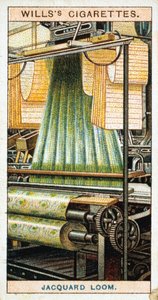 Jacquard power vävstol, 1915 av Unbekannt