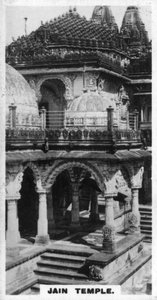 Jain-templet, Ahmedabad, Indien, c1925 av Unbekannt