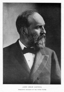 James Abram Garfield, USA:s 20:e president, c1881 av Unbekannt