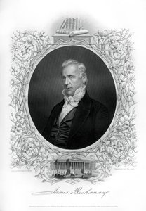 James Buchanan, USA:s 15:e president, 1862-1867 av Unbekannt