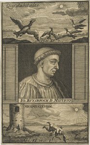 Jan van Ruusbroec 1293-1381, 1711. av Unbekannt