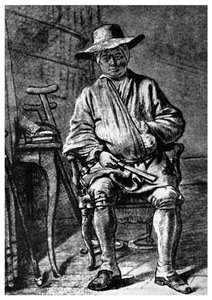 Jean-Simeon Chardin, fransk konstnär, 1700-talet 1956 av Unbekannt
