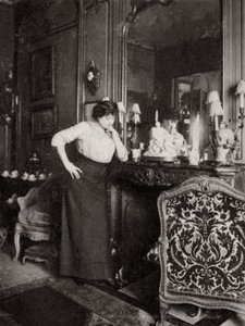 Jeanne Julia Bartet, fransk skådespelerska, 1901 av Unbekannt