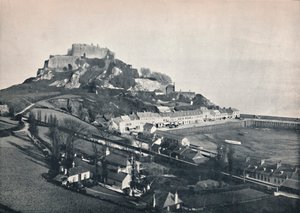 Jersey - Gorey och Mont Orgueil Castle, 1895 av Unbekannt