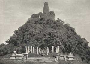 Jetavanarama Dagoba, den yngsta av de tre stora Dagobas i Anuradhapura i slutet av 300-talet e.Kr. av Unbekannt