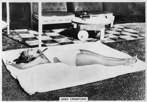 Joan Crawford, amerikansk skådespelerska och filmstjärna, 1938 av Unbekannt