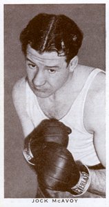 Jock McAvoy, brittisk boxare, 1938 av Unbekannt