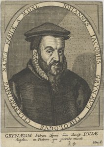 Johann Jakob Grynaeus 1540-1617 , 1650. av Unbekannt