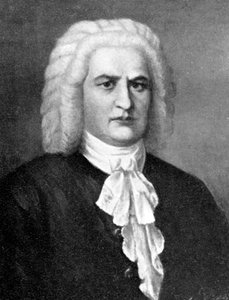 Johann Sebastian Bach, 1685-1750, tysk kompositör, 1909 av Unbekannt