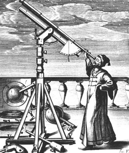 Johannes Hevelius, tysk astronom, 1647 av Unbekannt