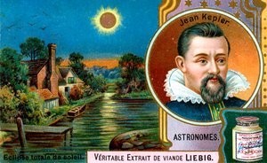 Johannes Kepler, tysk astronom, ca 1900 av Unbekannt