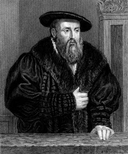 Johannes Kepler, tysk astronom, tidigt 1600-tal, c1835 av Unbekannt