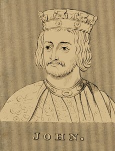 John, 1166-1216, 1830. av Unbekannt