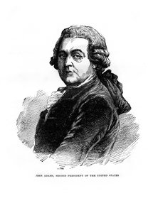 John Adams, USA:s andre president, 1872 av Unbekannt