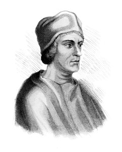 John Colet, engelsk präst och utbildningspionjär, c1850 av Unbekannt