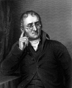 John Dalton, engelsk kemist, c1860 av Unbekannt