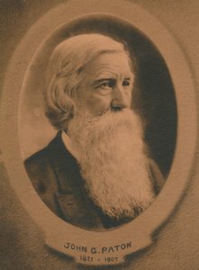 John Gibson Paton 1824-1907, skotsk född protestantisk missionär, c1910-talet av Unbekannt