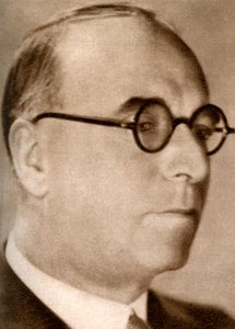 John Maxwell, ordförande och verkställande direktör för British International Pictures, 1933 av Unbekannt