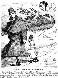 John Morley, brittisk minister för Irland, 1894 av Unbekannt
