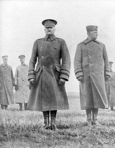 John Pershing och Hunter Liggett, amerikanska generaler från första världskriget, mars 1918 av Unbekannt