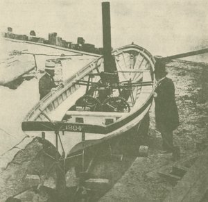 John Stevenss Twin-Screw Steamer, byggd 1804, c1930. av Unbekannt