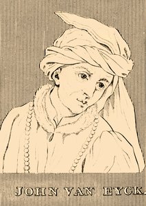 John Van Eyck,  c1390-1441, 1830. av Unbekannt