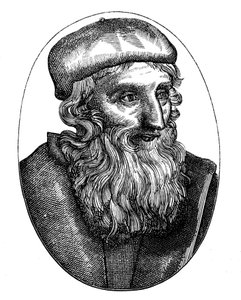 John Wycliffe, engelsk religiös reformator från 1300-talet, 1500-talet av Unbekannt