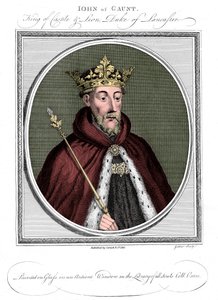 John of Gaunt, hertig av Lancaster 1340-1399 av Unbekannt
