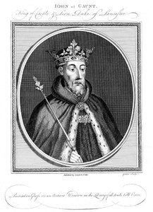 John of Gaunt, hertig av Lancaster 1340-1399 av Unbekannt