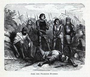 Johannes den orädde knivhuggen, 1882 av Unbekannt