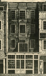 Jonathan Wilds hus, 1813, 1925. av Unbekannt