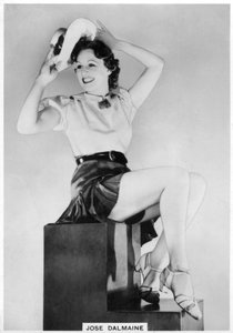 Jose Dalmaine, brittisk skådespelerska, 1938 av Unbekannt
